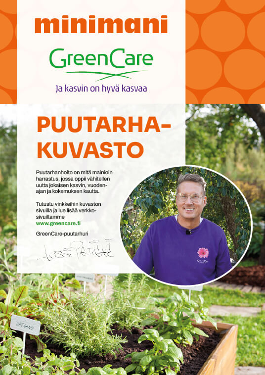Minimani x Greencare puutarhakuvasto 2025