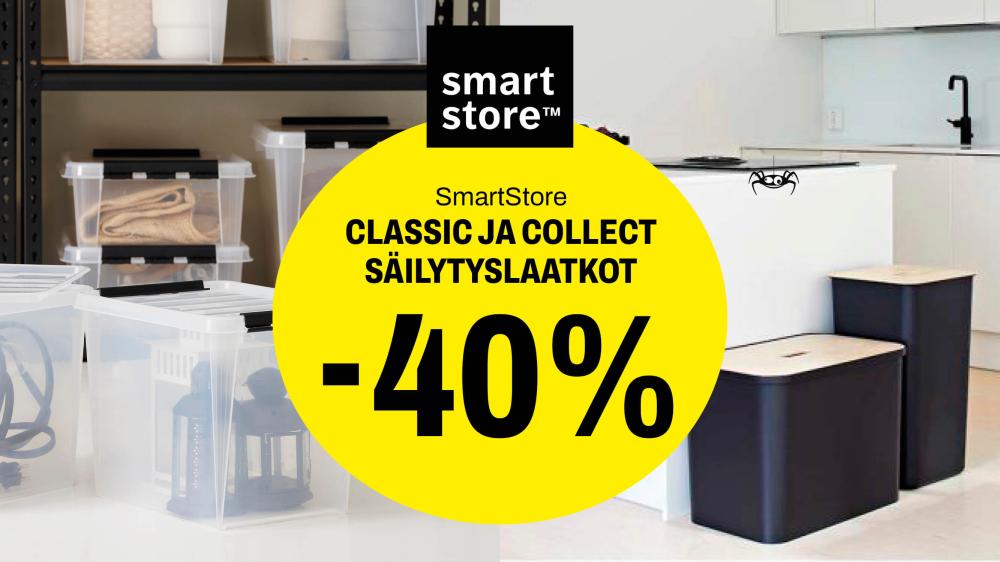 SmartStore Classic ja Collect säilytyslaatikot -40 %