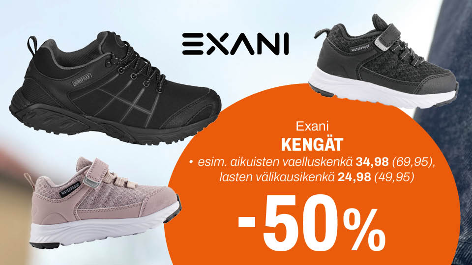 Exani kengät -50%