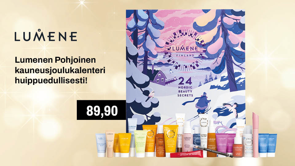 Lumene Pohjoinen kauneusjoulukalenteri