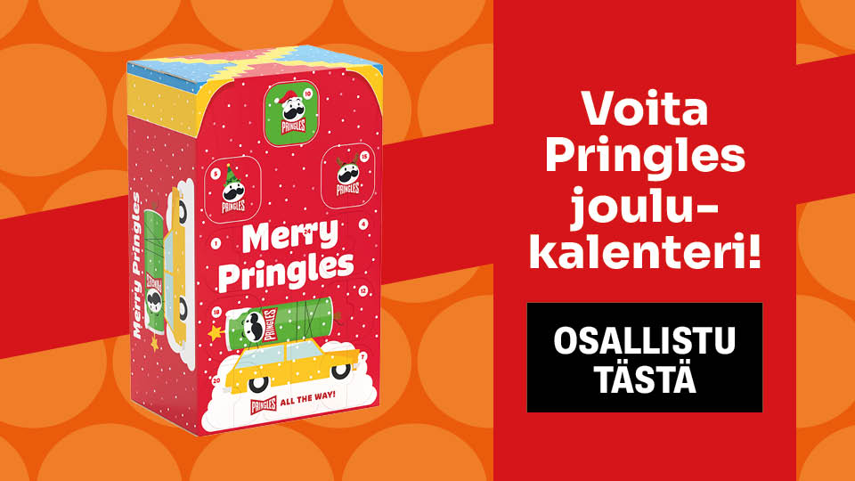 Voita Pringles-joulukalenteri!