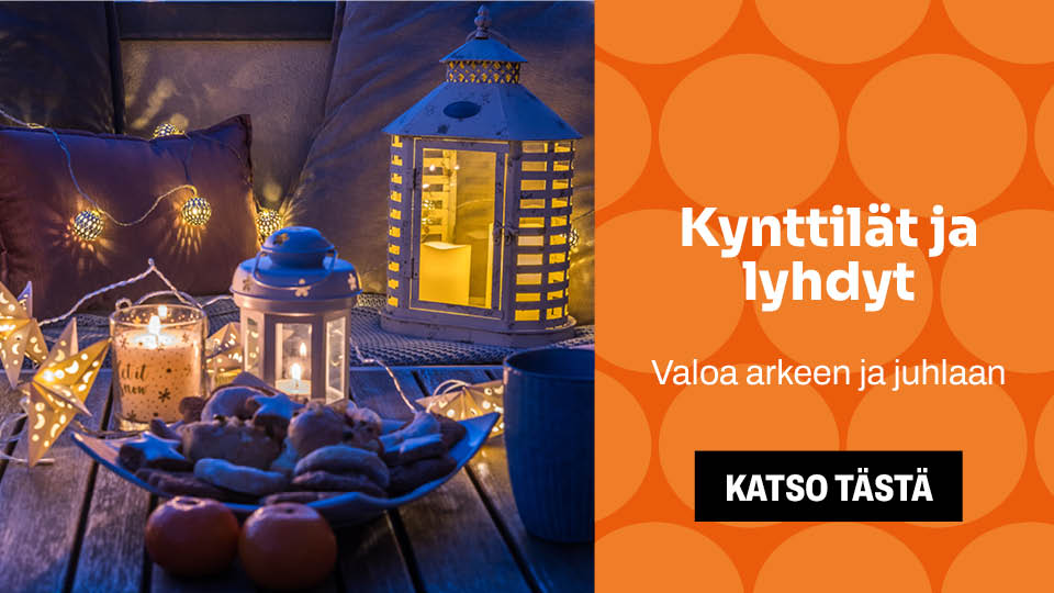 Kynttilat ja lyhdyt