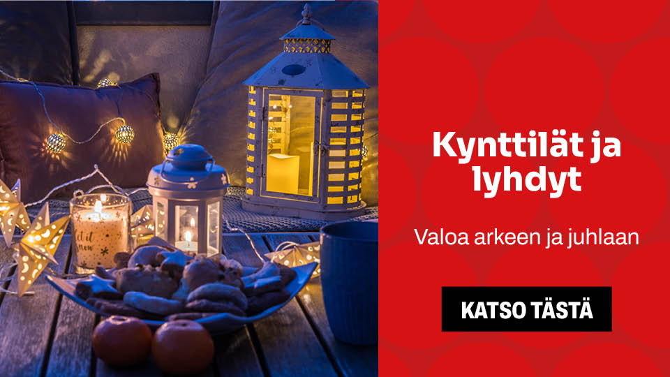 Kynttilat ja lyhdyt
