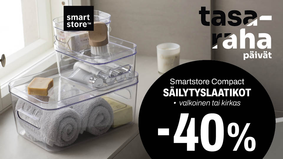 Smartstore Compact -säilytyslaatikot -40%