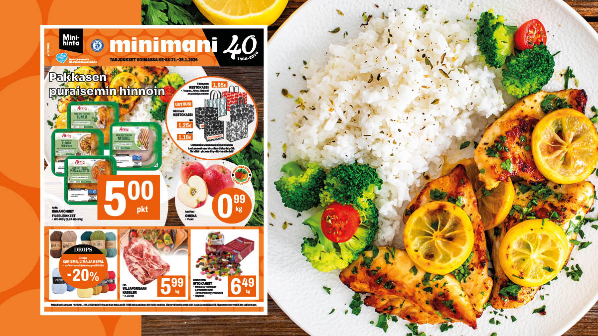 Minimanin uusin tarjouslehti