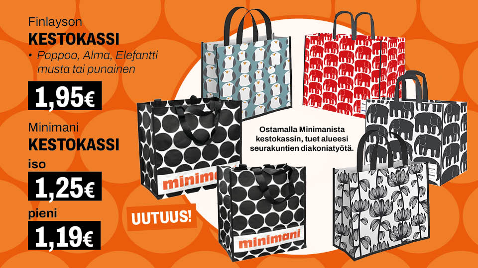 Minimani Finlayson kestokassit