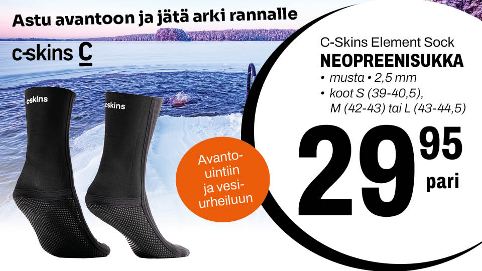 C-Skins Element Sock Neopreenisukka 29,95&euro;/pari