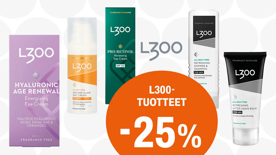 L300-tuotteet -25%