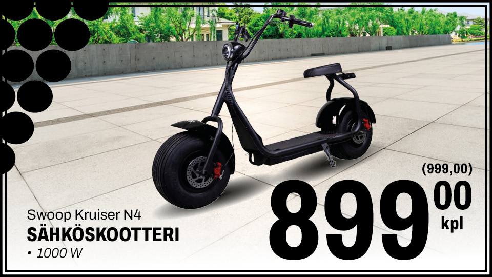 Swoop Kruiser N4 s&auml;hk&ouml;skootteri 899,00 &euro; (999,00)