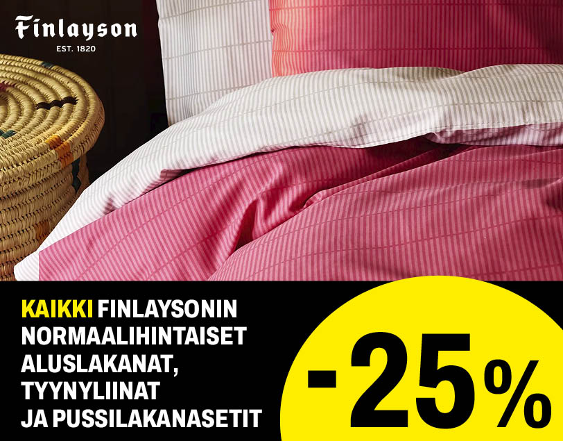 Finlayson vuodetekstiilit
