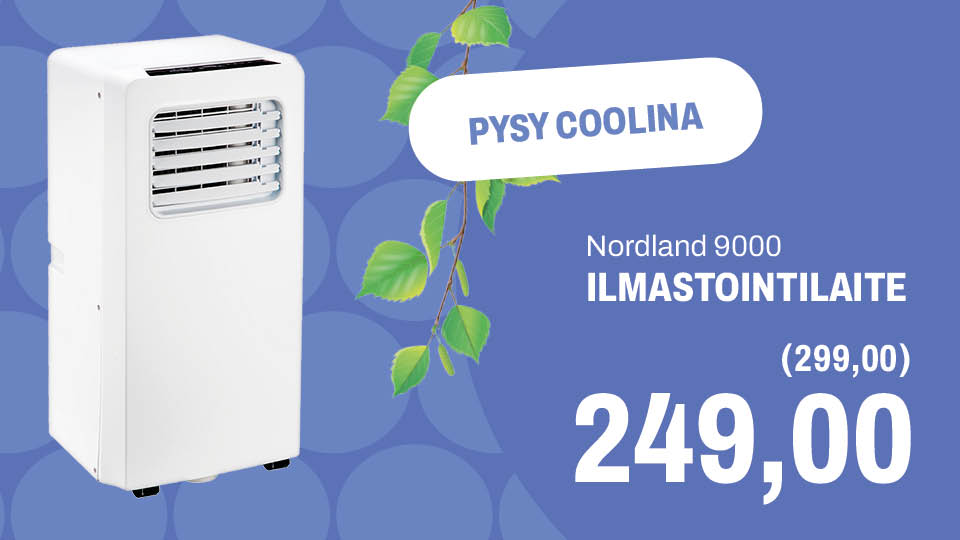 Nordland 9000 ilmastointilaite 249 &euro;/kpl