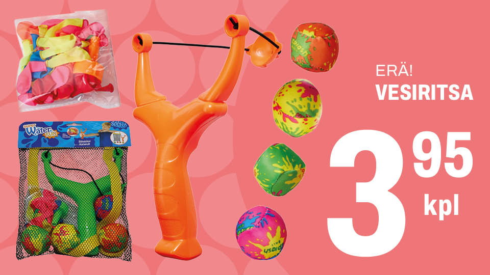 Vesiritsa 3,95 &euro;/kpl