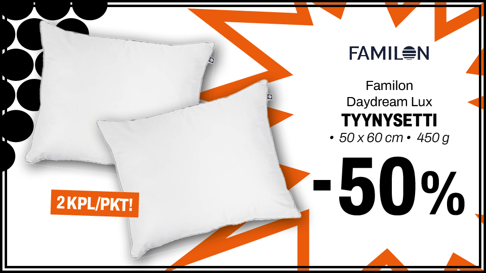 Familon Daydream Lux -tyynysetti -50 %