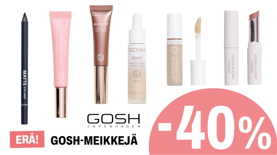Er&auml; Gosh-meikkej&auml; -40%