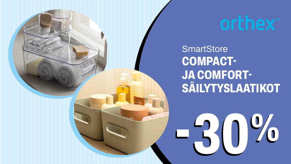 SmartStore Compact- ja Comfort -s&auml;ilytyslaatikot -30%