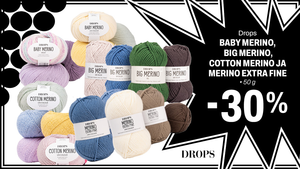 Drops-lankoja -30 %