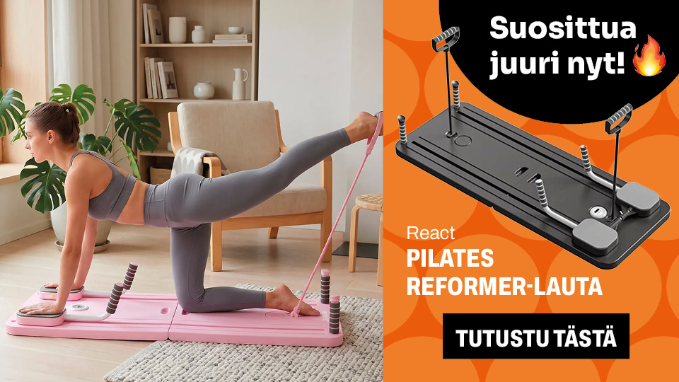 Suosittua juuri nyt! &ndash; React Pilates Reformer-lauta