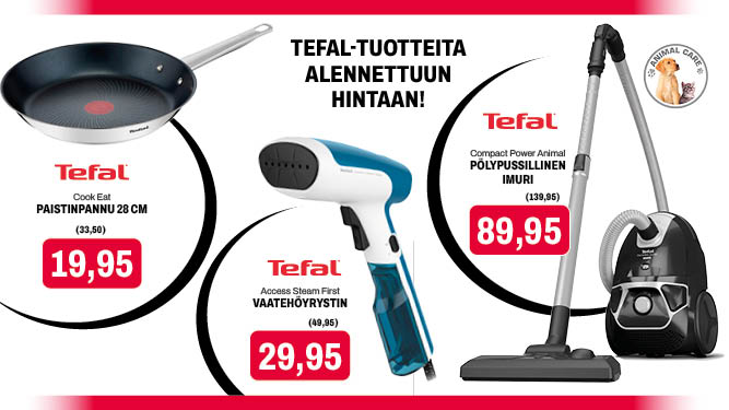 Tefal-tarjoukset