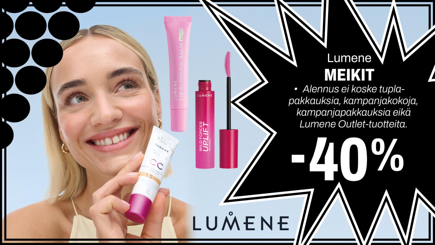 Lumene meikit -40%