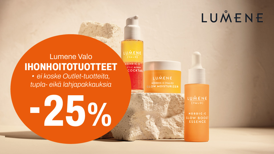 Lumene Valo ihonhoitotuotteet -25 %