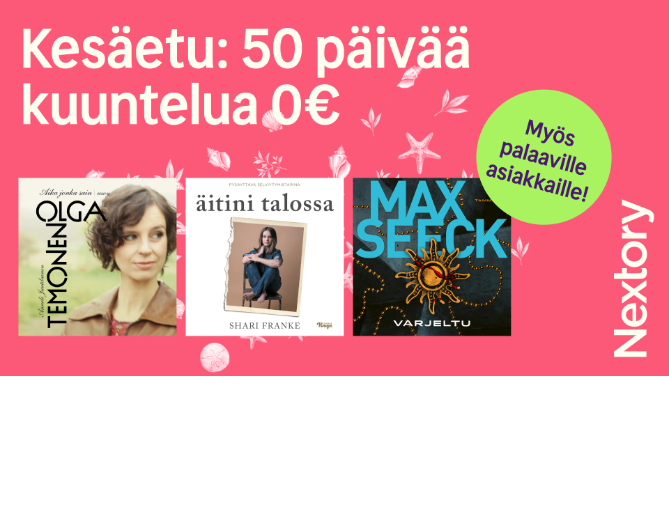 Nextory kes&auml;etu sinulle, Minimanin asiakas!