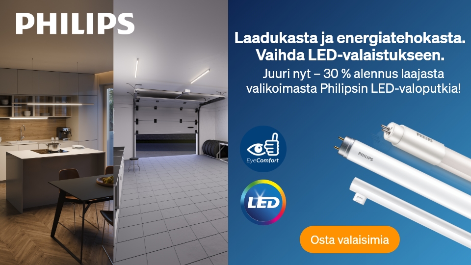Philipsin LED-valoputket -30%