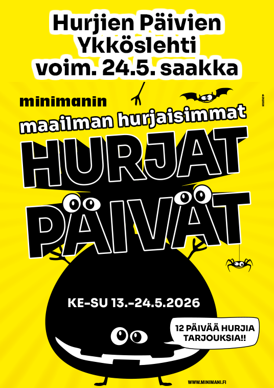 Minimanin Hurjat P&auml;iv&auml;t 1. lehti
