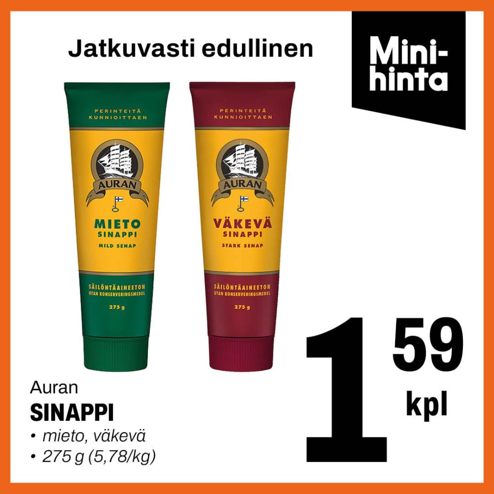 Auran Sinappi 1,59 &euro;