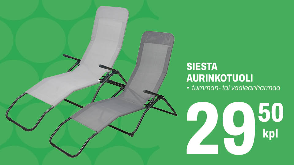 Siesta lepotuoli 29,50 &euro;