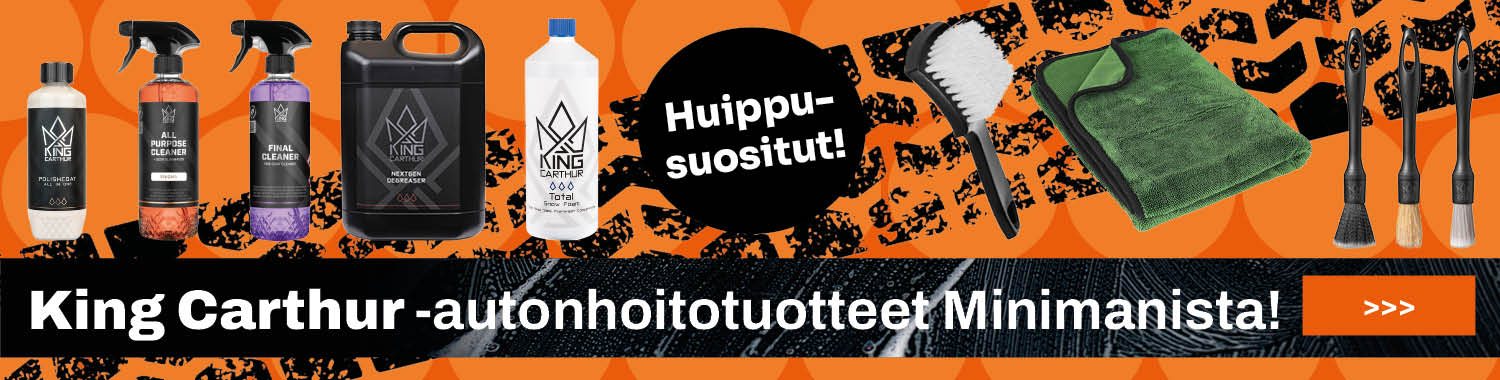 King Carthur -autonhoitotuotteet