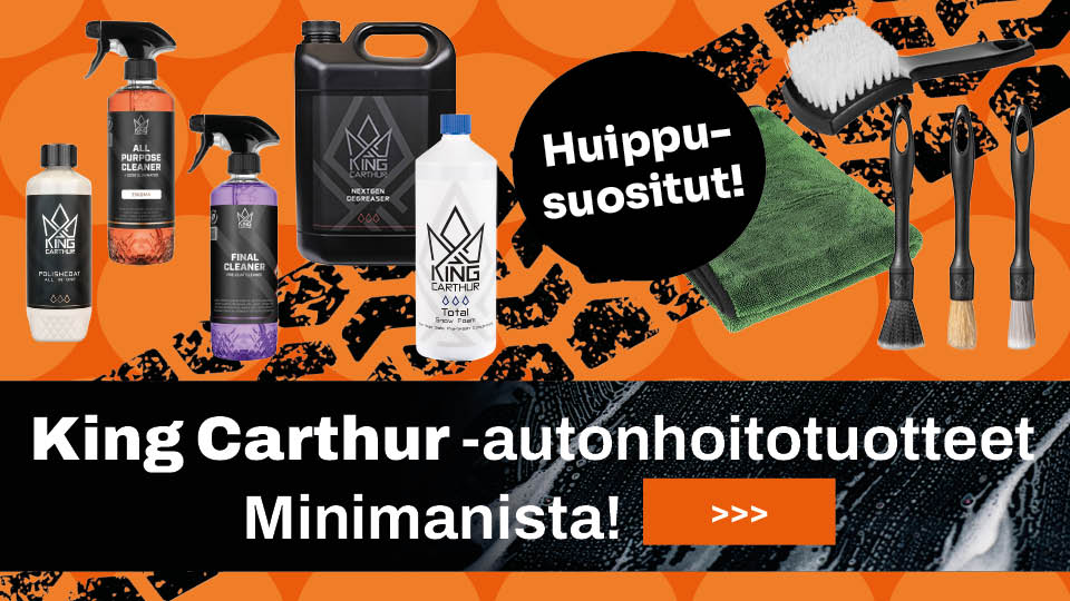 King Carthur -autonhoitotuotteet