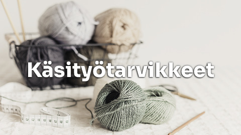 K&auml;sity&ouml;tarvikkeet