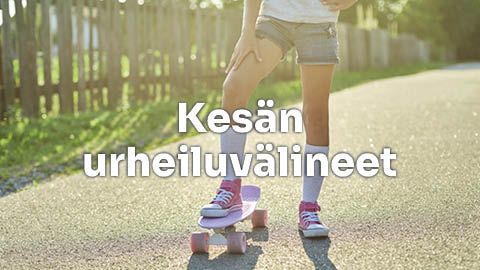 Kesän urheiluvälineet