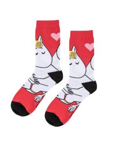 MOOMIN BY MARTINEX RAKASTETTU SUKAT PUNAINEN 36/38  