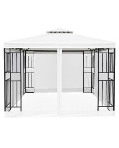 PAVILJONKI BARCELONA 3X3M VALKOINEN  