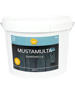 ILVES MUSTAMULTA KEITTOMAALI MUSTA 10 L
