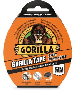 GORILLA TAPE BLACK TEIPPI MUSTA 11 M