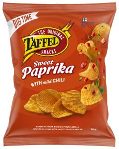 TAFFEL SWEET PAPRIKA MAUSTETTU SIPSI 260 G