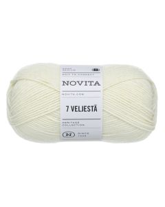 NOVITA  7 VELJEST&Auml; 100 G LUONNONVALK. 010