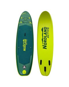 NORDLAND ACTIVE SUP-LAUTA 305X76X15CM VIHRE&Auml;-KELTAINEN