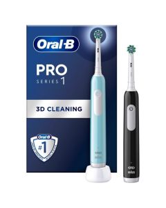 ORAL-B PRO1DUO BLACK/TURQUOISE S&Auml;HK&Ouml;HAMMASHARJA