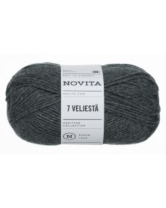 NOVITA  7 VELJEST&Auml; 100 G GRAFIITTI 044