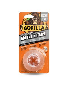 GORILLA KIINNITYSTEIPPI 25,4MM X 1,52M KAKSIPUOLINEN