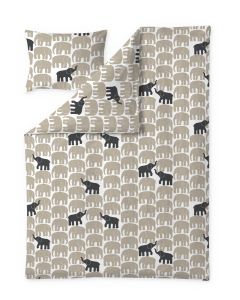 FINLAYSON PUSSILAKANASETTI ELEFANTTI VAPAA 150X210CM+50X60CM B