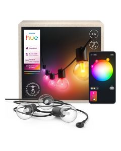 PHILIPS HUE FESTAVIA HUE GLOBE VALOSARJA 7 M 10 LED  