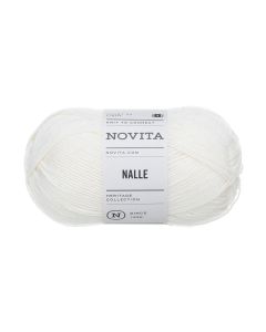 NOVITA LANKA NALLE 100G 011 VALKOINEN