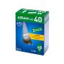 AIRAM LED KYNTTILÄLAMPPU OPAALI 4,9W E14 470 LM, 15 000H 2 KPL