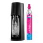 SODASTREAM TERRA HIILIHAPOTUSLAITE MUSTA (DW)