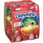 DANONE DANONINO JOGURTTIJUOMA MANSIKKA 4*100G 400 G