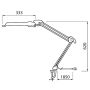AIRAM CAMPUS LED 7,2W G23 IP20, MUSTA